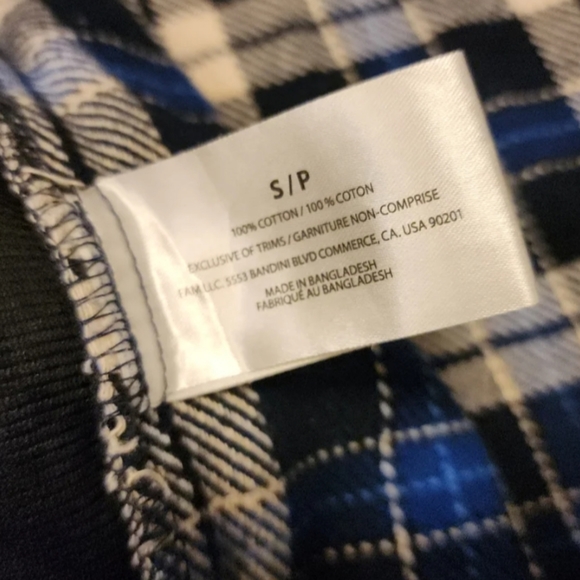 Orvis Blue 100% Cotton Flannel Button Down Casual Dress Shirt With Pocke… - Picture 8 of 10